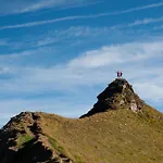 Hochalmbahnen 1-01, Alpenglocke, Nahe Gondel, Hunde Willkommen Rauris