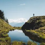 Hochalmbahnen 1-01, Alpenglocke, Nahe Gondel, Hunde Willkommen Dağ evi
